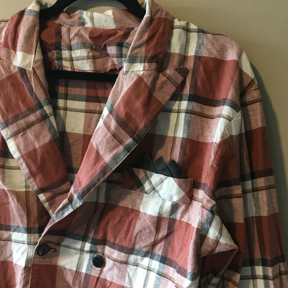 Homemade Plaid Women's Crop Jacket - Picture 2 of 13
